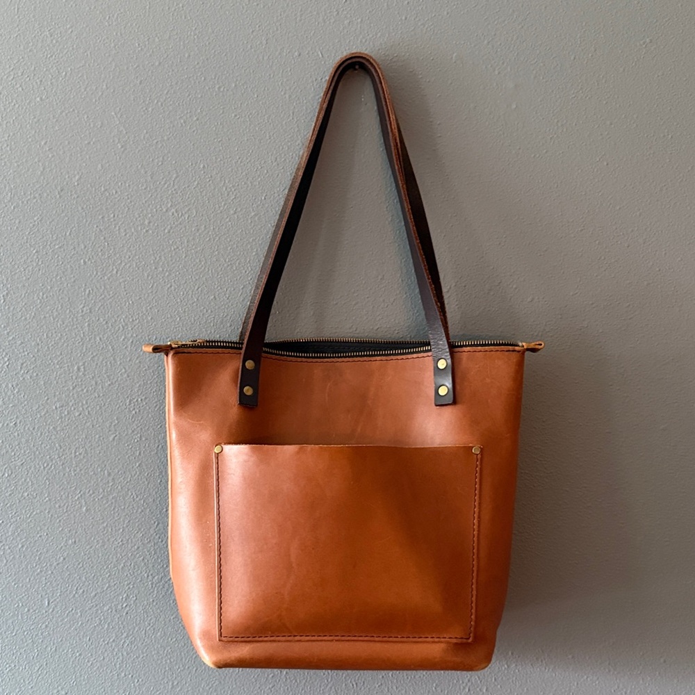 Portland Leather Tote Purse